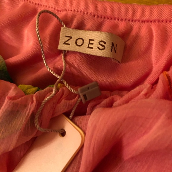 NWT Tank Top Floral Pink Dress, with Tags - Picture 4 of 6